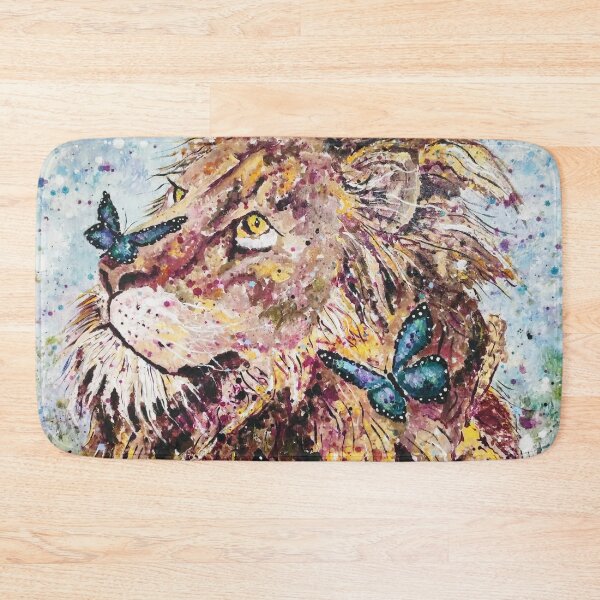 Item preview, Lion Butterflies Abstract Animal Artwork designed and sold by Silke Host.