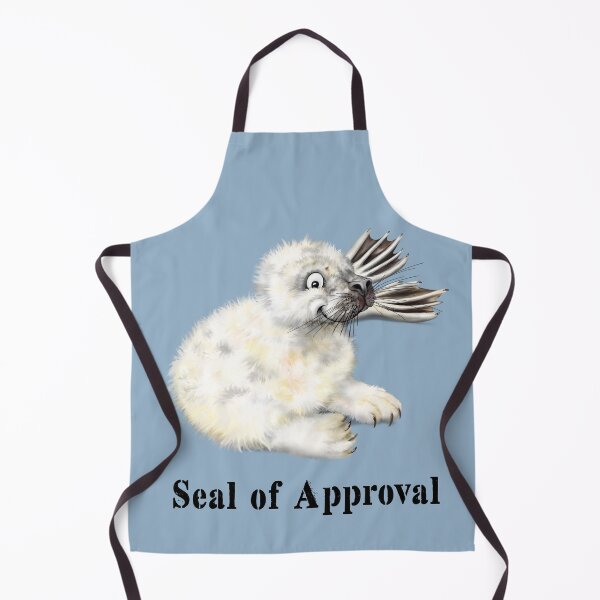 Item preview, Seal of Approval | B Cartoon Seal Pup T-Shirt designed and sold by Snootrac.