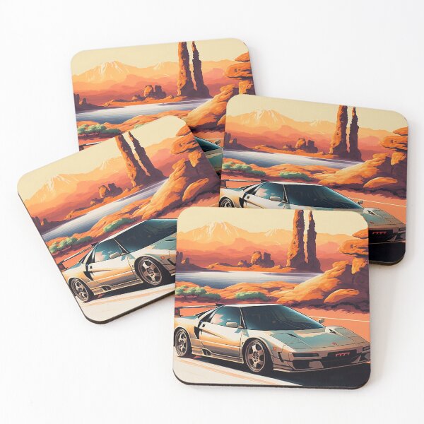Item preview, America Honda NSX Travel Art Poster designed and sold by OldTravelArt.