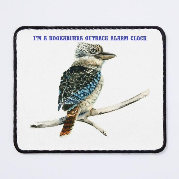 Item preview, I'm an outback alarm clock Kookaburra designed and sold by ThundRDownunder.