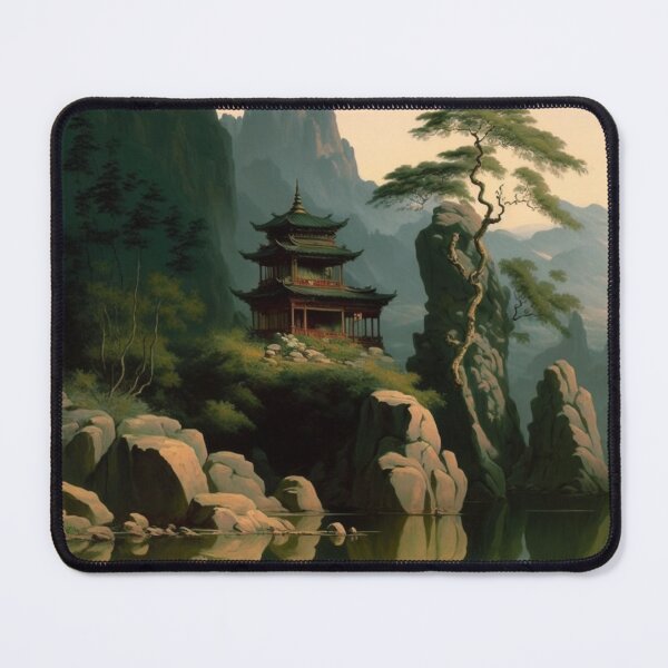 Item preview, Ancient Chinese Landscape designed and sold by faewildlingart.