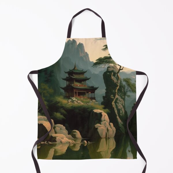 Item preview, Ancient Chinese Landscape designed and sold by faewildlingart.
