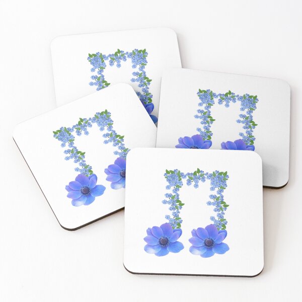 Item preview, Music Note made with blue flowers designed and sold by Good4Vibez.