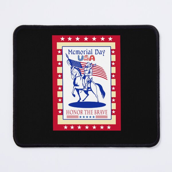 Item preview, Memorial Day Honor The Brave Horse designed and sold by teewearstyle.