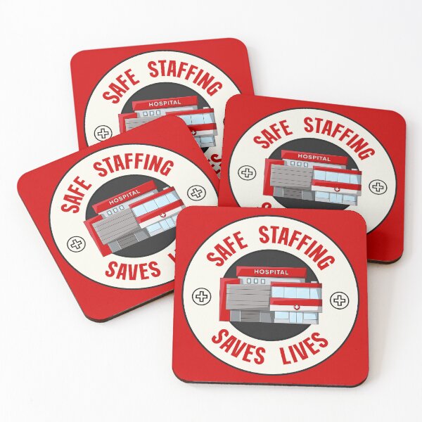 Item preview, Safe Staffing Saves Lives - Protect Nurses designed and sold by Picket Club.