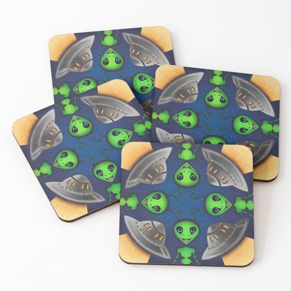 Item preview, Aliens and UFOs designed and sold by Prinia.