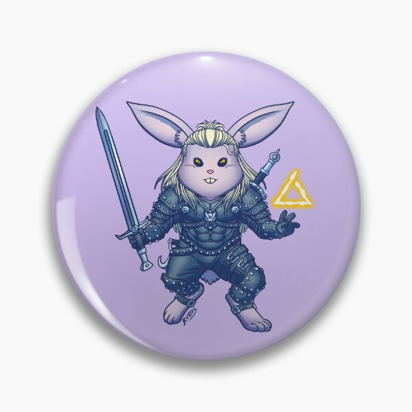 Item preview, BattleBunnies: Witcher Bunny designed and sold by Rubus.