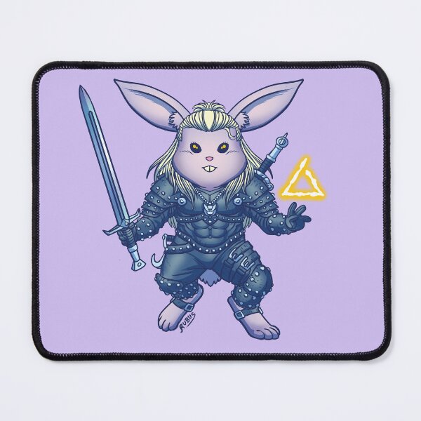 Item preview, BattleBunnies: Witcher Bunny designed and sold by Rubus.