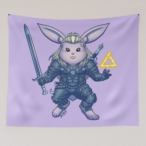 Item preview, BattleBunnies: Witcher Bunny designed and sold by Rubus.