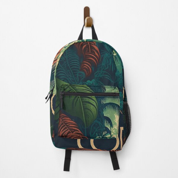 Item preview, Congo Rainforest Vintage Travel Art Poster designed and sold by OldTravelArt.