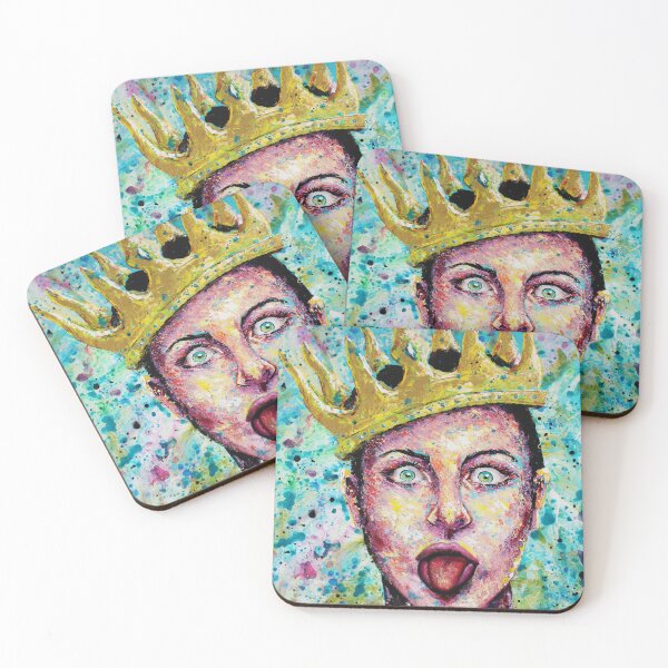 Item preview, Portrait Artwork Princess with Crown designed and sold by Silke Host.