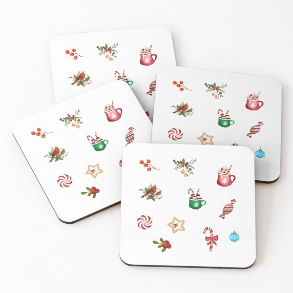 Item preview, Fun Watercolor Christmas Art designed and sold by silviaol.