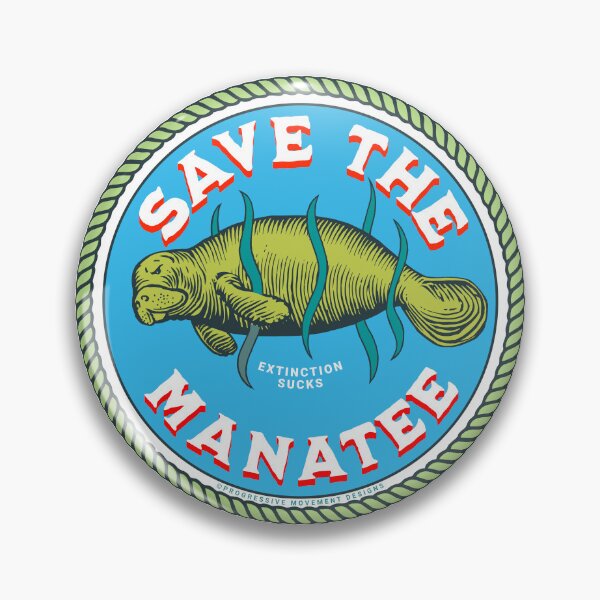 Item preview, PMD00258 Progressive Movement Designs Save the Manatee designed and sold by ProgressiveLeft.
