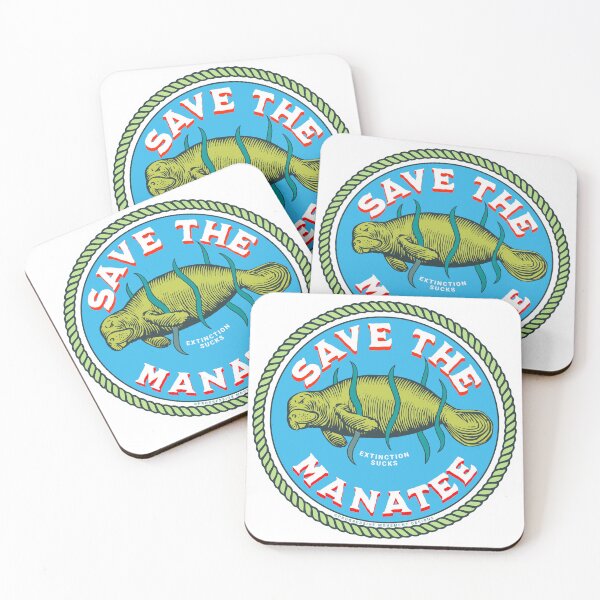 Item preview, PMD00258 Progressive Movement Designs Save the Manatee designed and sold by ProgressiveLeft.