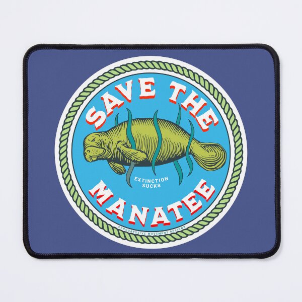 Item preview, PMD00258 Progressive Movement Designs Save the Manatee designed and sold by ProgressiveLeft.