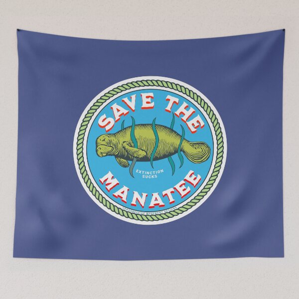 Item preview, PMD00258 Progressive Movement Designs Save the Manatee designed and sold by ProgressiveLeft.