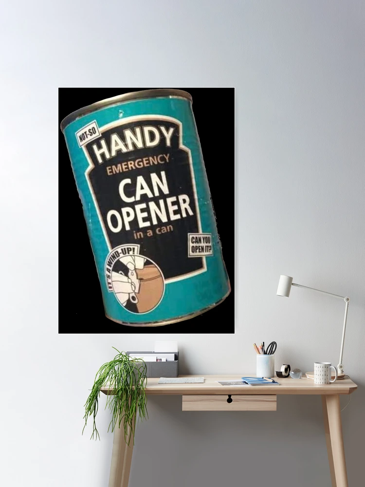 Handy can opener emergency can opener kitchen funny groceries