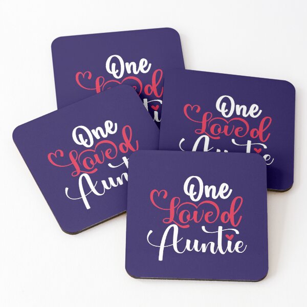Item preview, One Loved Auntie, Valentine's gift for Aunt designed and sold by Sunnyhova.