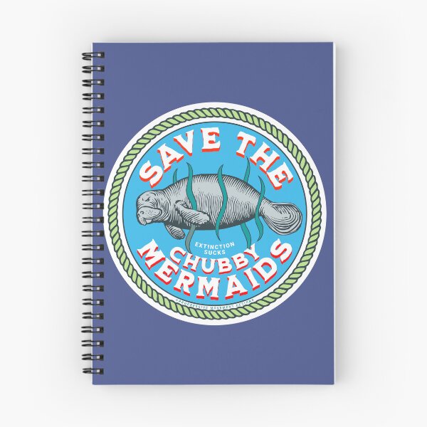 Artikelvorschau, PMD00261 Progressive Movement Designs Save the Chubby Mermaids or Manatee funny entworfen und verkauft von ProgressiveLeft.