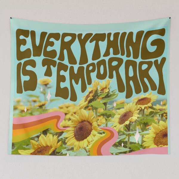 Item preview, Everything Is Temporary designed and sold by doodlebymeg.