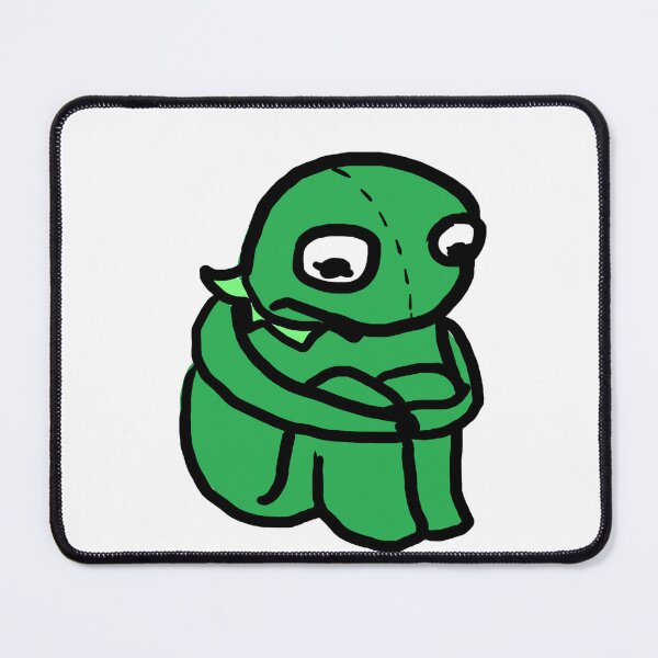 Item preview, Kermit in Deep Thought designed and sold by MurderBeanArt.