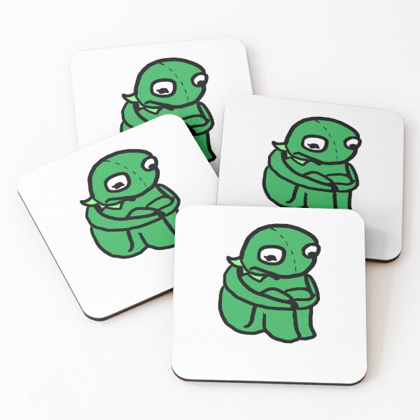 Item preview, Kermit in Deep Thought designed and sold by MurderBeanArt.