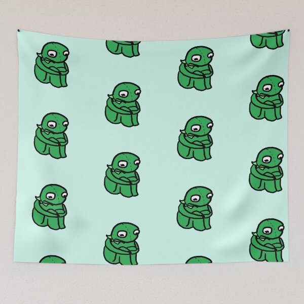 Item preview, Kermit in Deep Thought designed and sold by MurderBeanArt.