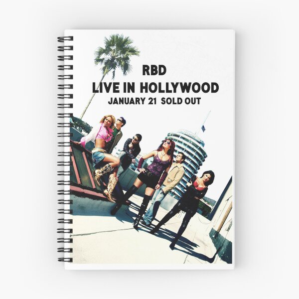 Item preview, RBD LIVE IN HOLLYWOOD designed and sold by RAMZRAMZ.