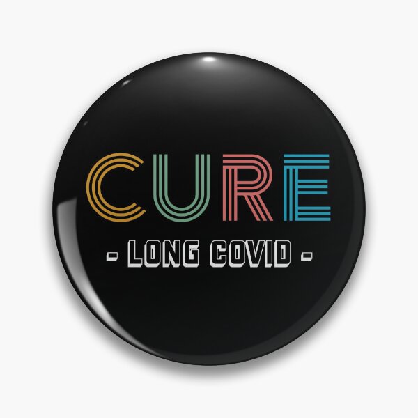 Aperçu de l'œuvre Cure Long COVID (Tri-Stripe Multi) créée et vendue par longcovidthots.