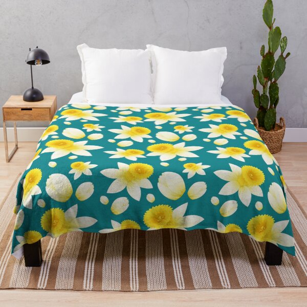 Item preview, Watercolor Daffodil Flowers designed and sold by silviaol.