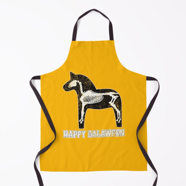Item preview, Happy Dalaween Halloween Scary Dala Horse Skeleton Funny  designed and sold by funnytshirtemp.