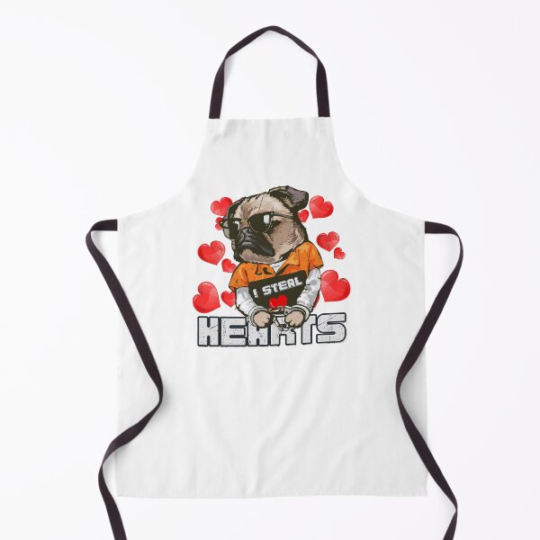 Item preview, I Steal Hearts Valentines Day Cute Pug Boys Girls designed and sold by Sarocha Kaewsanod.