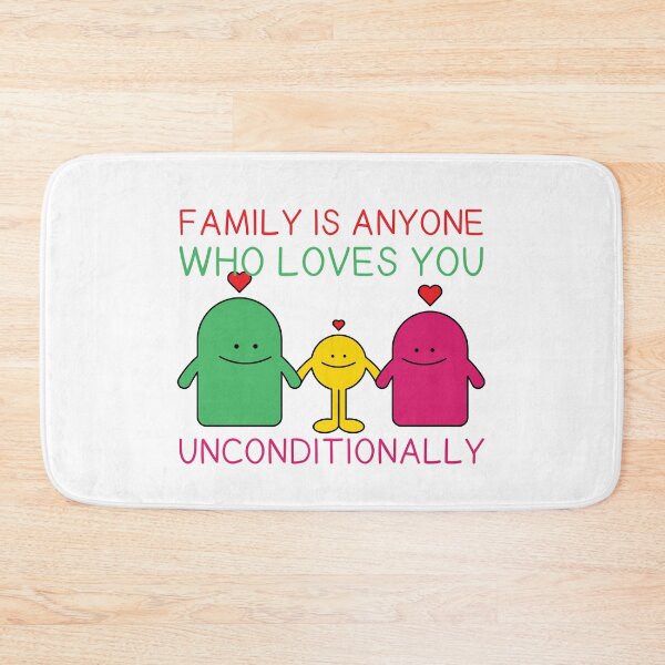 Item preview, Family Is Anyone Who Loves You Unconditionally designed and sold by SweetAndSpice.