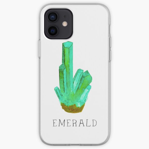 Green with Envy, Emerald iPhone Soft Case