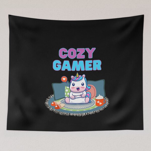 Item preview, Unicorn Cozy Gamer designed and sold by GoseStudio.