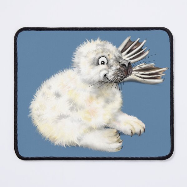 Item preview, Seal A Smile | Cartoon Fluffy Seal Pup T-Shirt designed and sold by Snootrac.