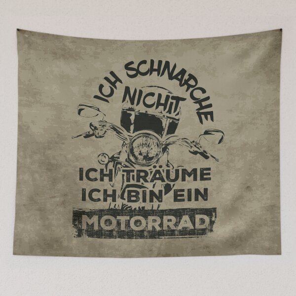 Item preview, Ich Schnarche Nicht, Ich Träume ich bin ein Motorrad - pergament designed and sold by F440.