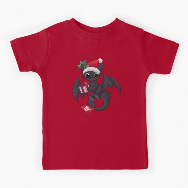 Christmas Dragon Kids T-Shirt
