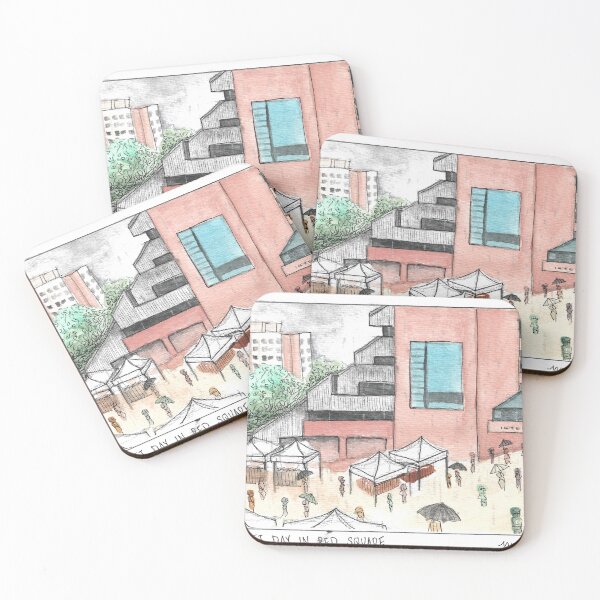 Item preview, Market Day in Red Square designed and sold by nellaquarelle.
