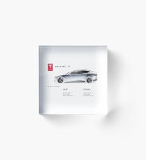 Model 3 Early Specs Acrylic Block