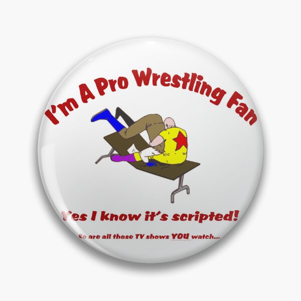 Item preview, Pro Wrestling Fan designed and sold by SteinsDesigns.