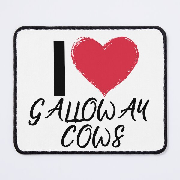 Item preview, I love Galloway Cows designed and sold by FarmsteadAcers.