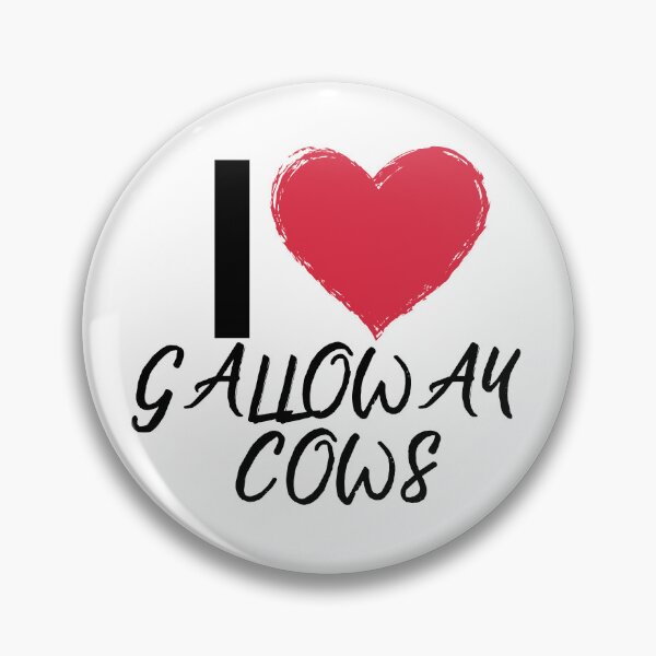 Item preview, I love Galloway Cows designed and sold by FarmsteadAcers.