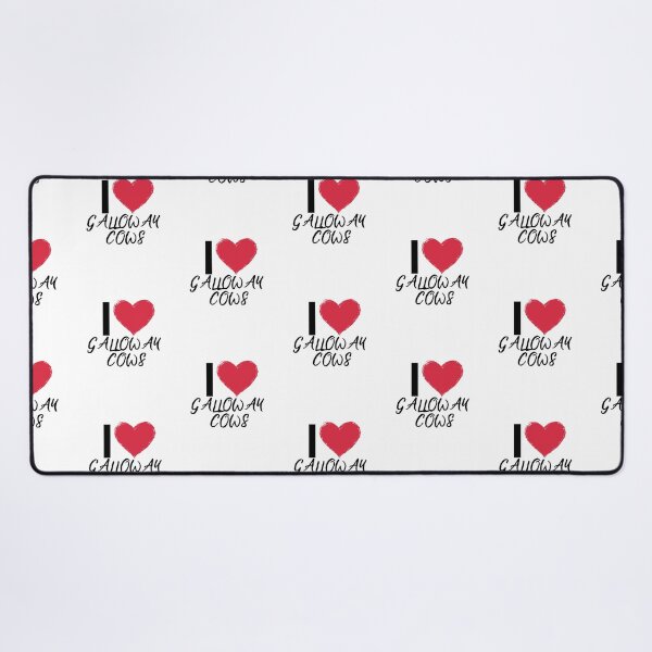 Item preview, I love Galloway Cows designed and sold by FarmsteadAcers.