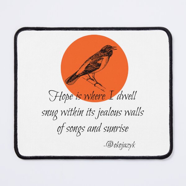 Item preview, Hope Dwells designed and sold by MykuHaiku.
