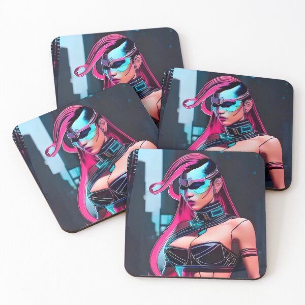 Item preview, Cyberpunk Hotties (33) - Beautiful Sci fi Women designed and sold by TheThirdEye.