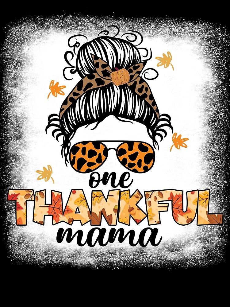 Thumbnail 3 von 3, Tuch, One Thankful Mama Thanksgiving Women's Thankful Mama Gear designt und verkauft von DynamicDesign.