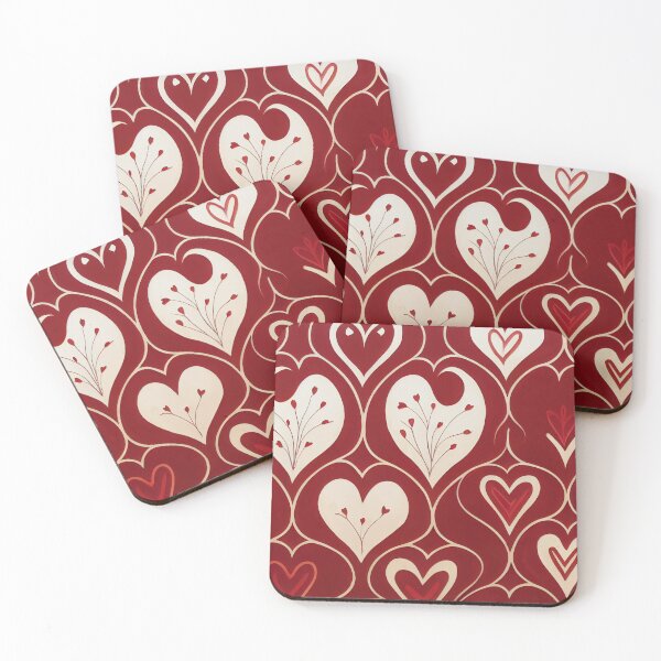 Item preview, Blooming Hearts designed and sold by Stacey Hallock.