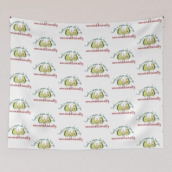 Item preview, Family Is Anyone Who Loves You Unconditionally designed and sold by SweetAndSpice.