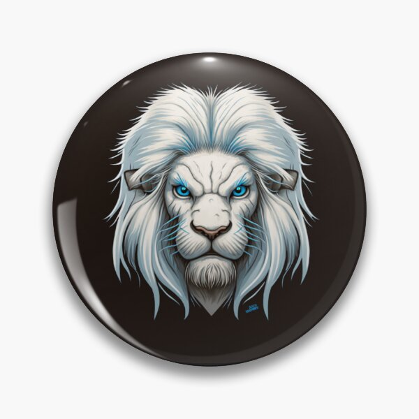 Item preview, White lion,  lion, big cat,  wild animal designed and sold by Logic72.